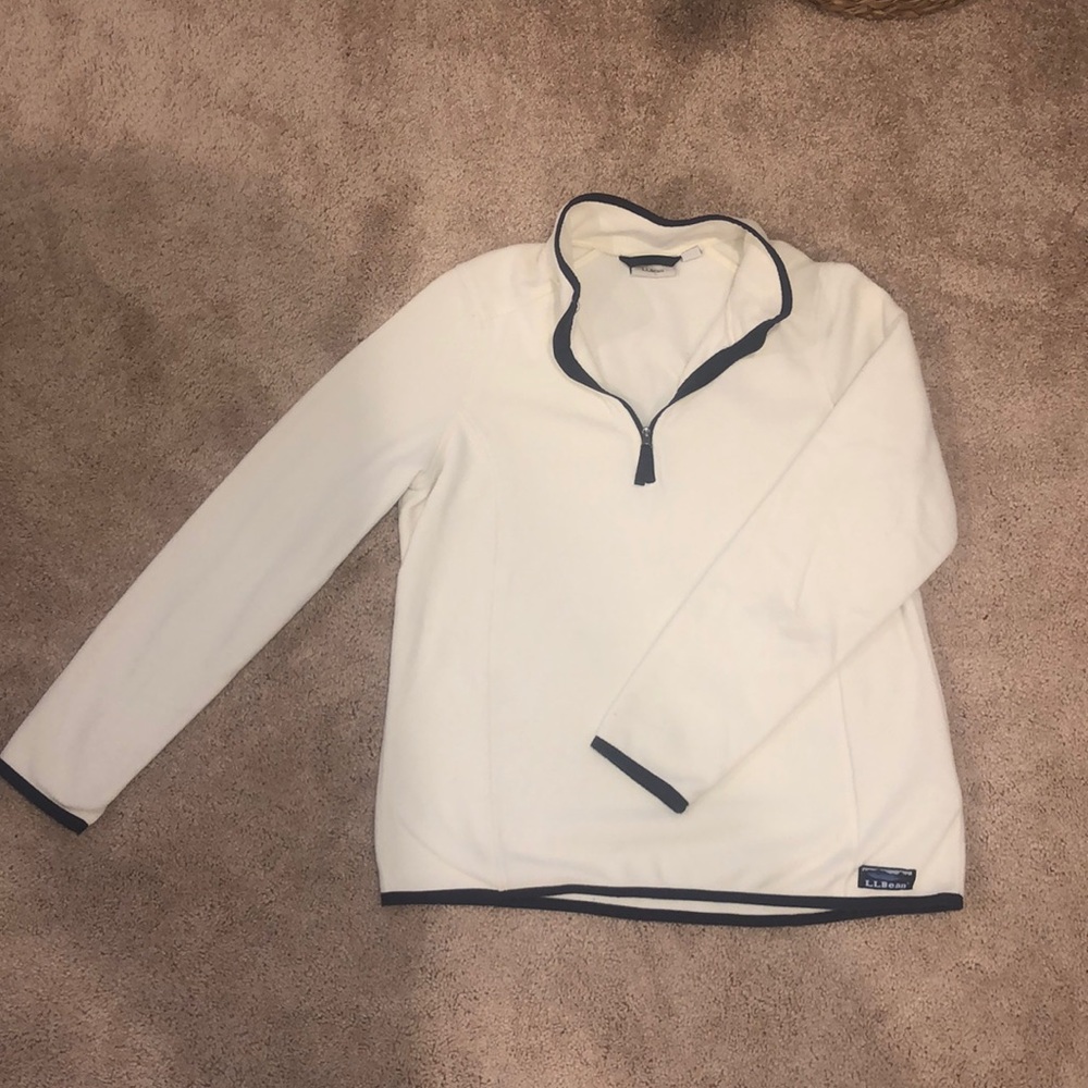 Womens LL Bean 3/4 zip